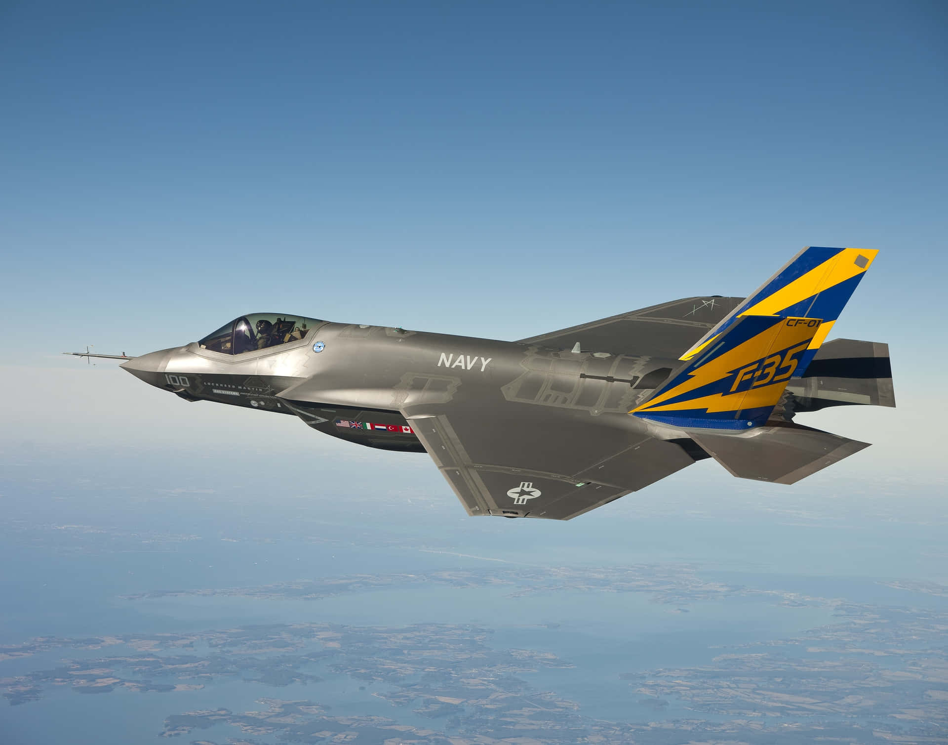 F 35c Military Plane