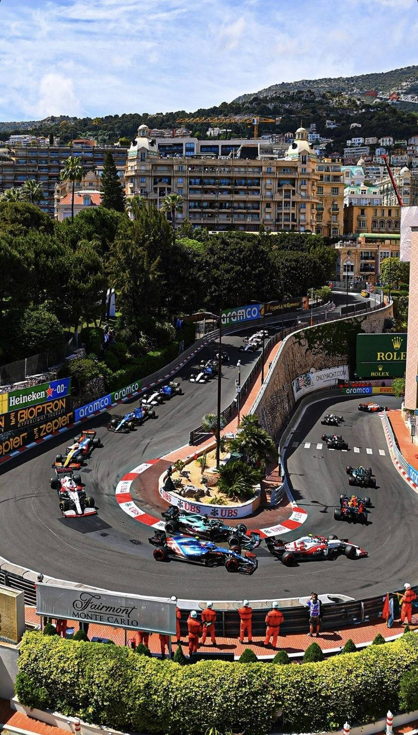 F1 Monaco Grand Prix Iphone Background