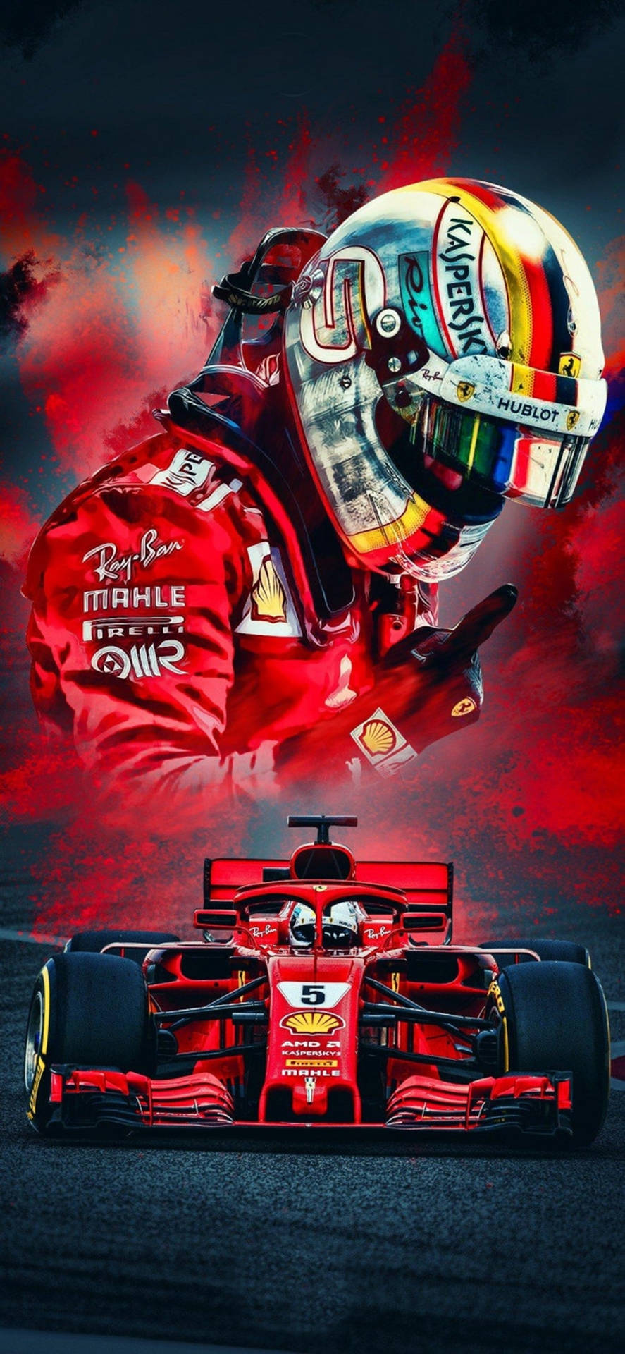 F1 Phone Huangchen Sebastian Vettel