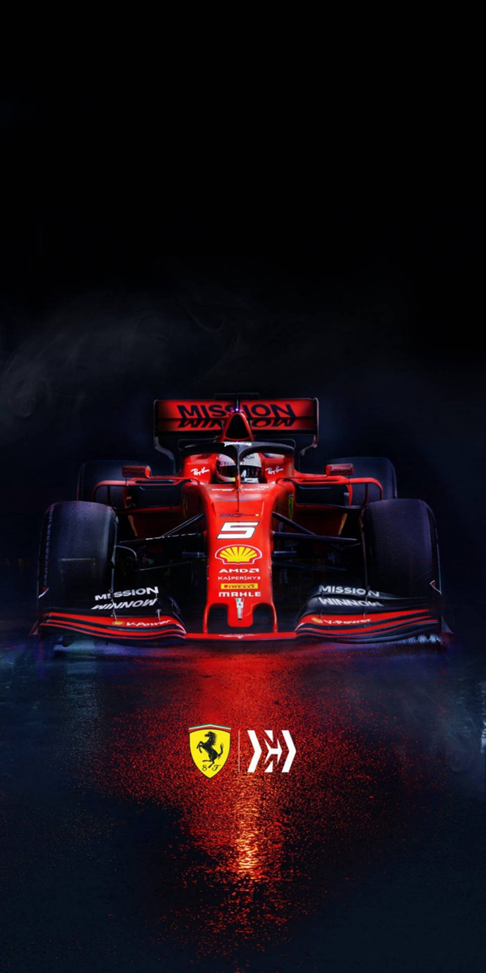 F1 Phone New Single Red Ferrari Background