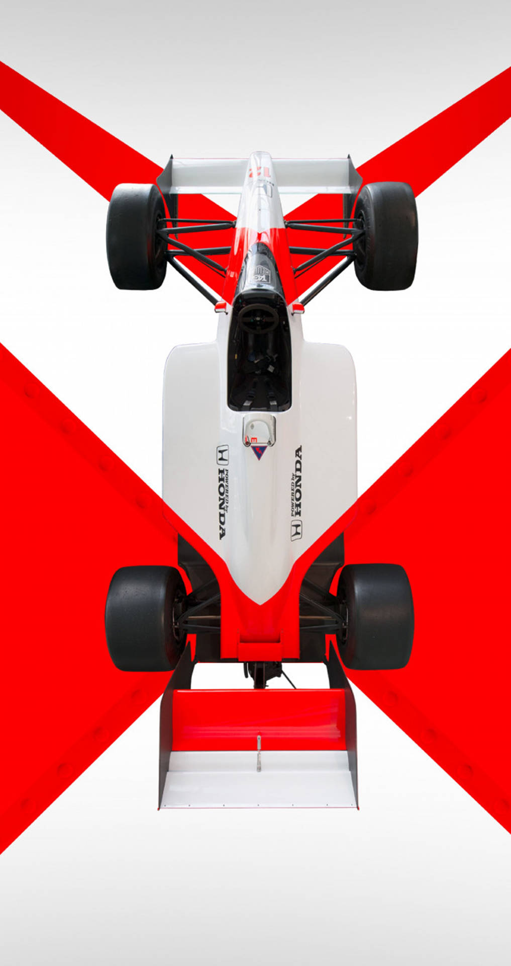 F1 Phone Red And White Mclaren Formula Background