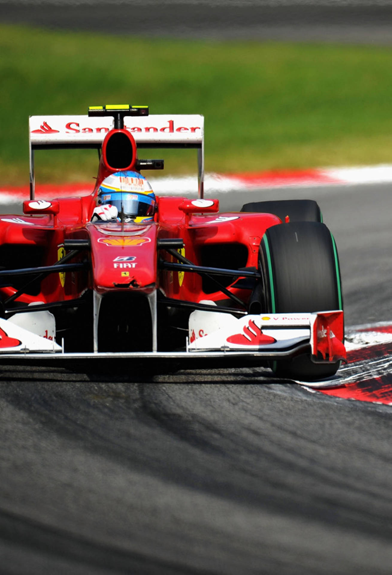 F1 Phone Red Mclaren Formula Race Car Background