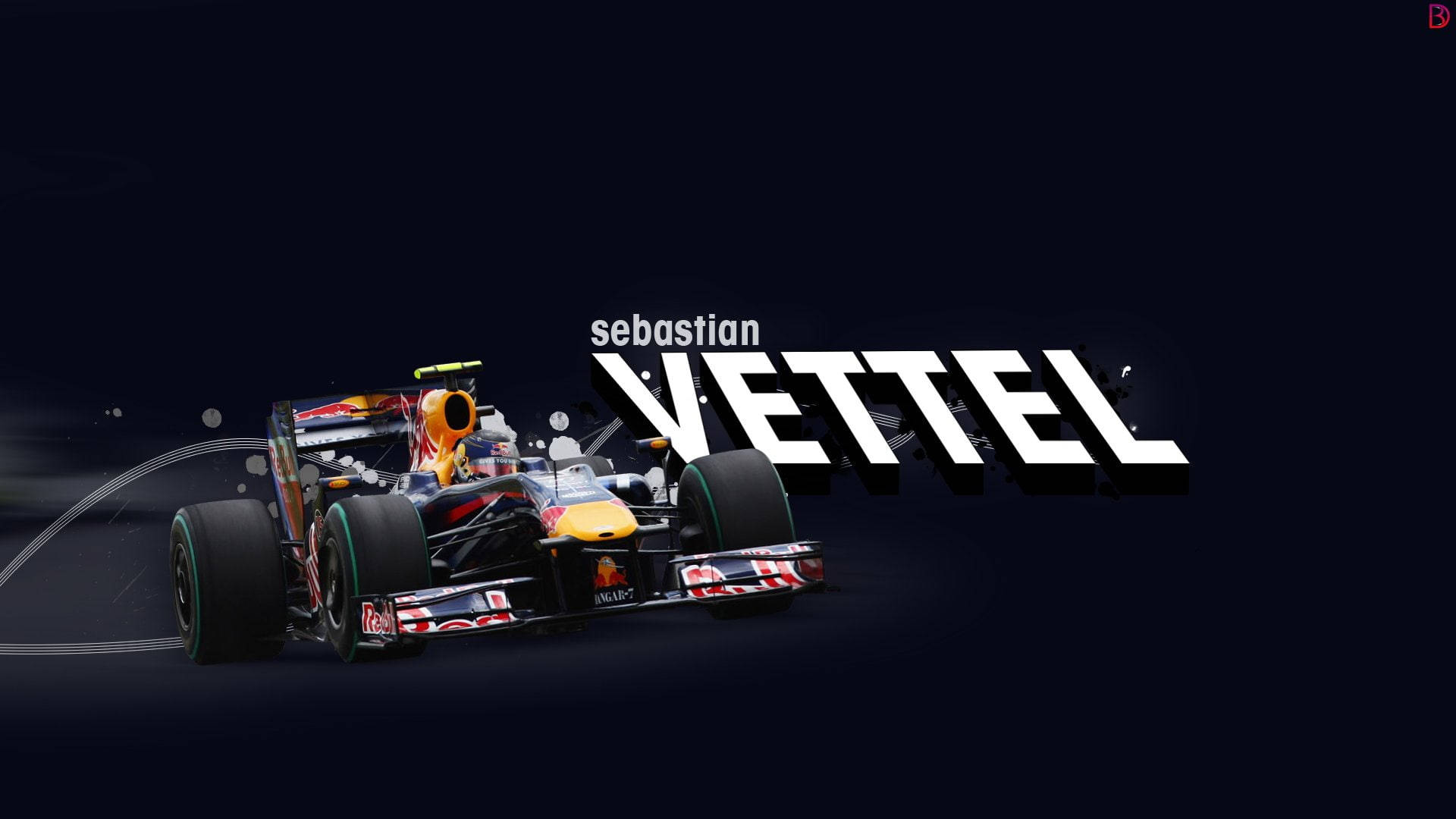 F1 Pro Racer Sebastian Vettel Edit Background