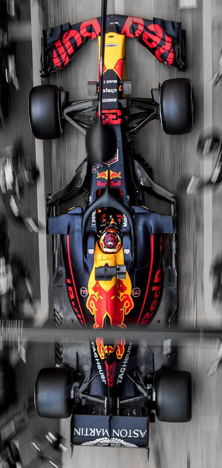 F1 Red Bull Pitstop Iphone Background