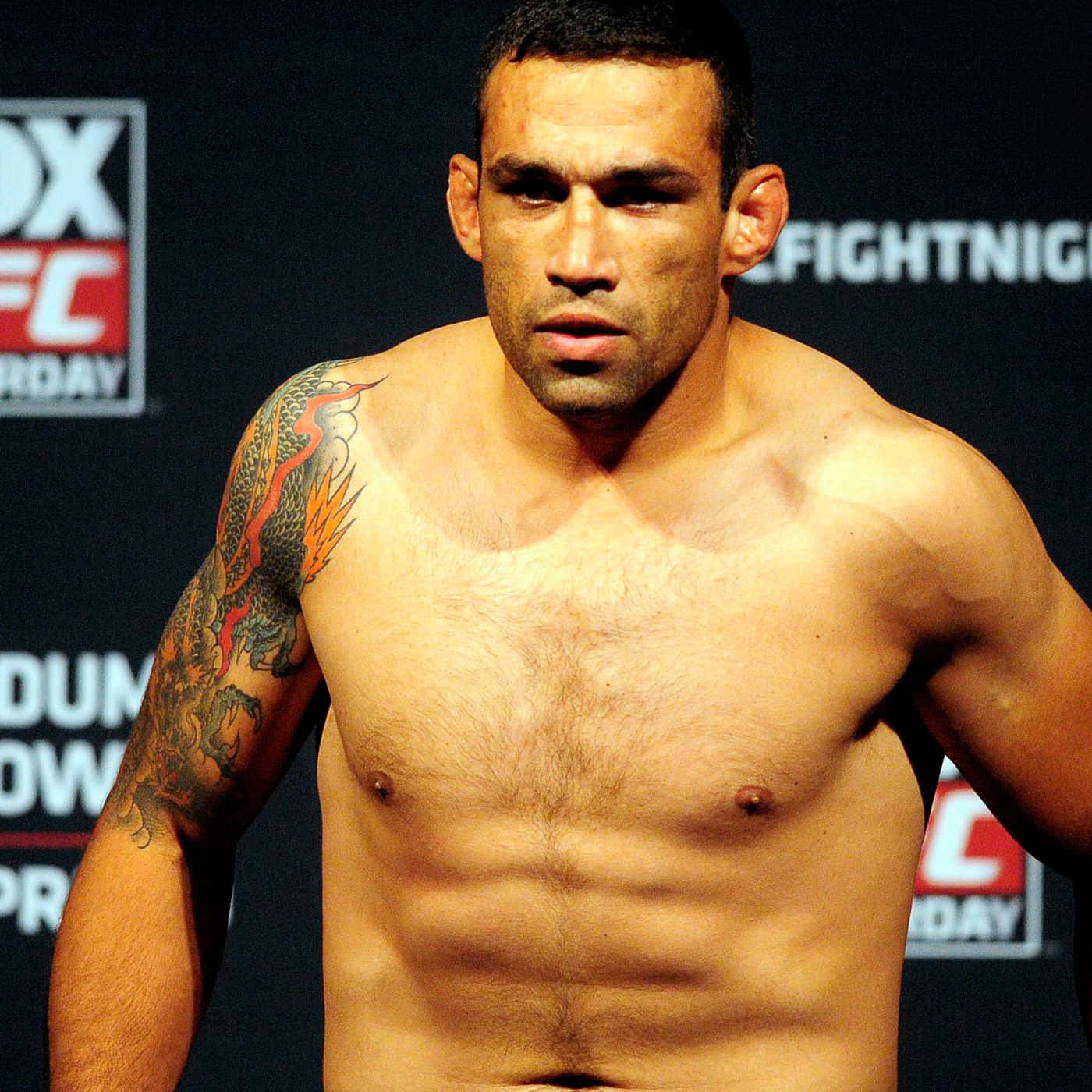 Fabricio Werdum At Weigh In Event