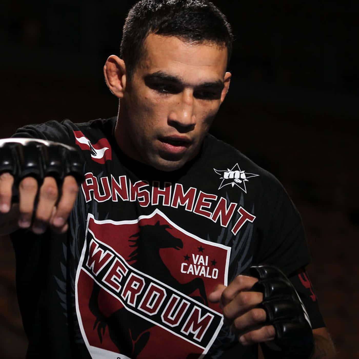 Fabricio Werdum Preparing Before Ufc Fight Background