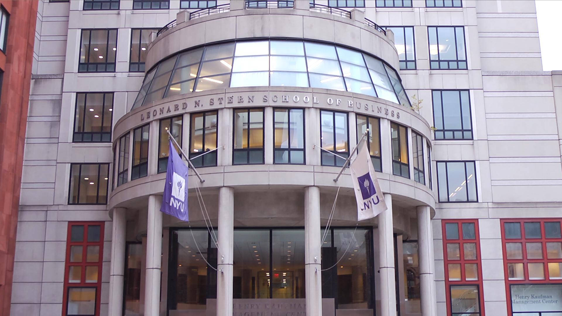 Facade Of Nyu Business School