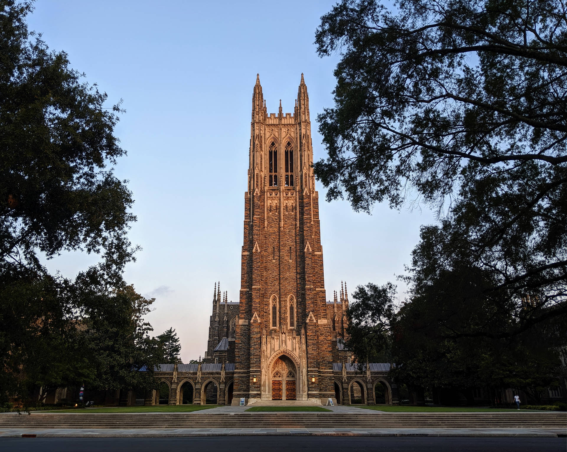 Facade Of The Duke Chapel In Durham