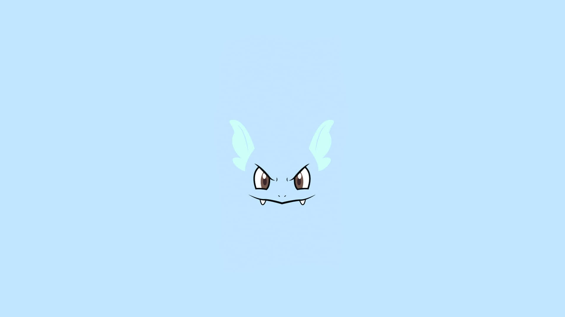 Face And Ears Of Wartortle Background