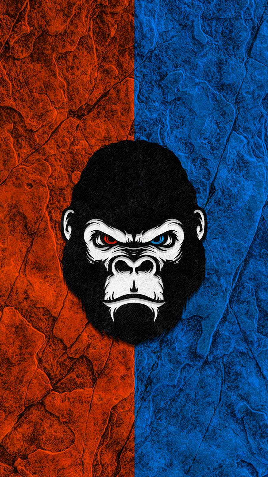 Face Of Gorilla Iphone Background