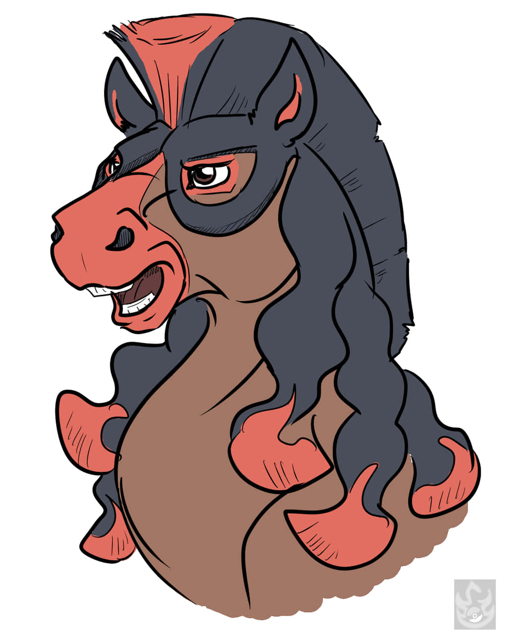 Face Of Mudsdale