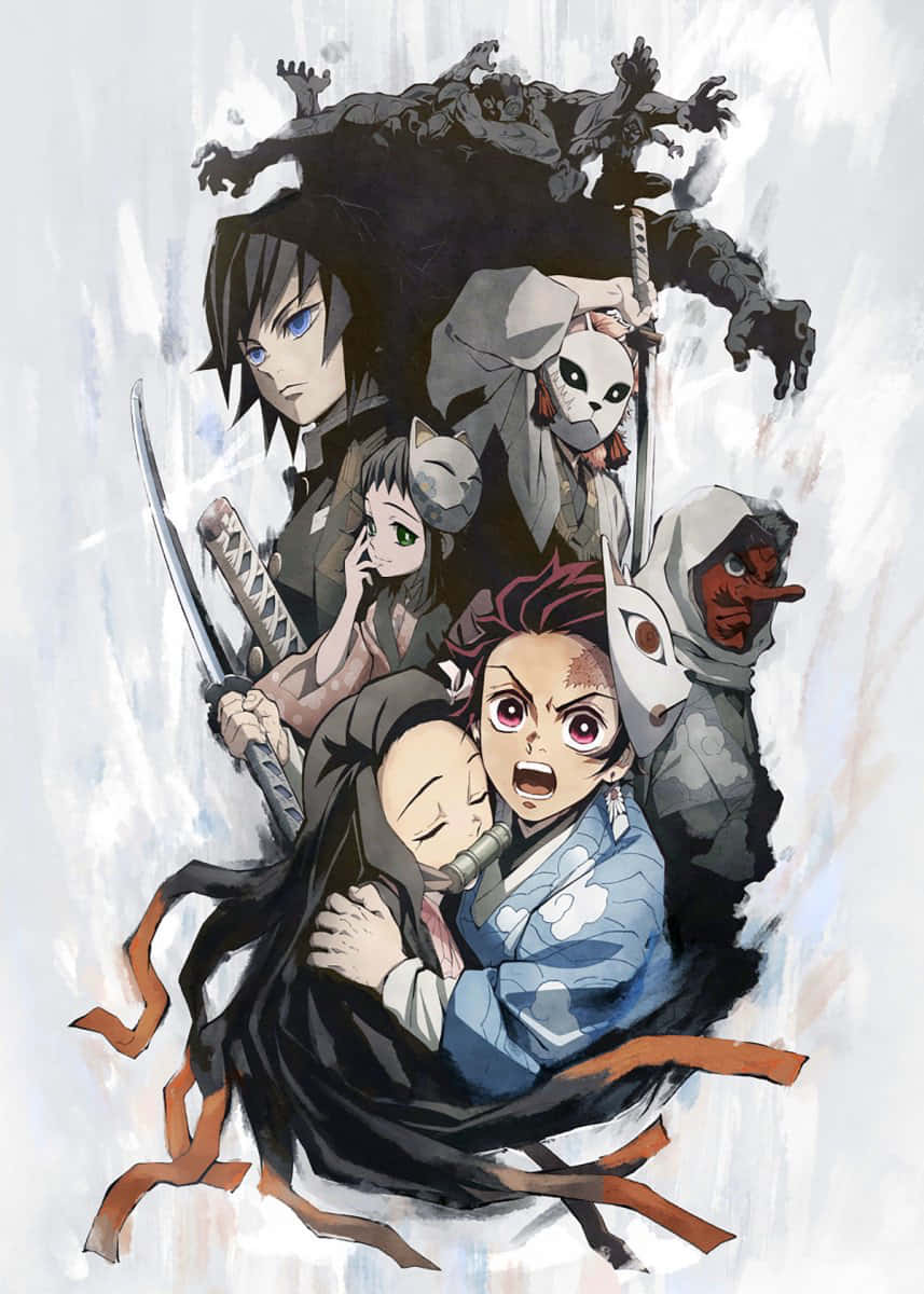 Face The Ravaging Demons With Demon Slayer Iphone 11