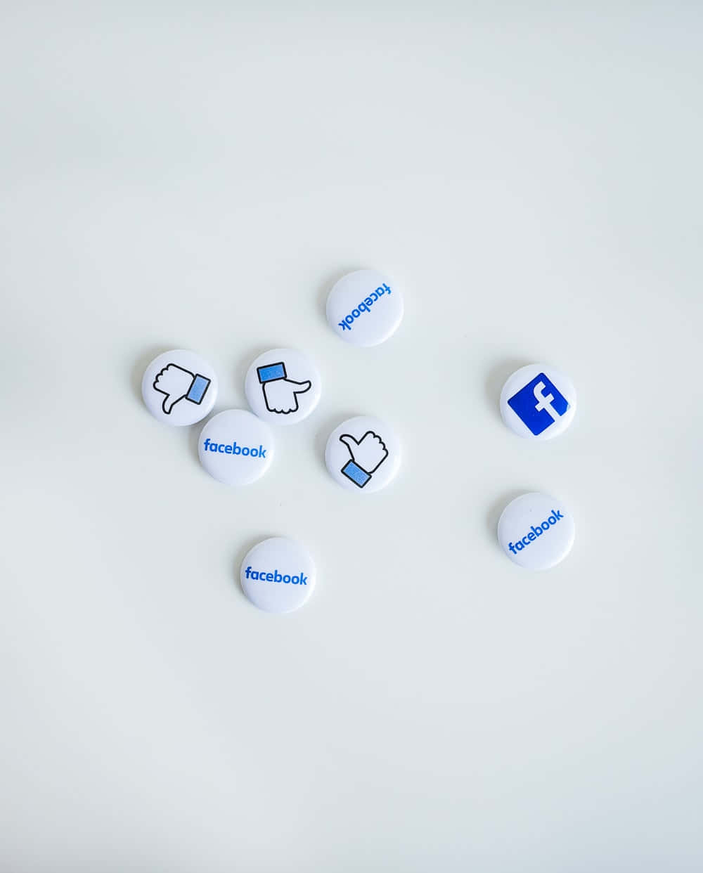 Facebook Buttons Social Media Apps Background