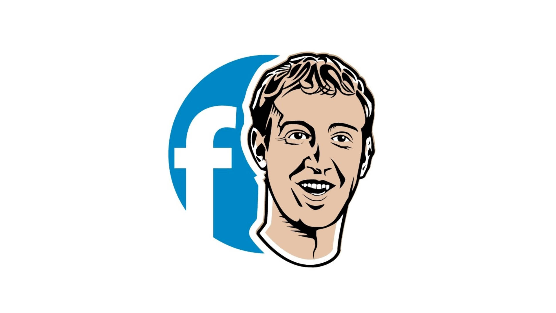 Facebook Mark Zuckerberg Art Background