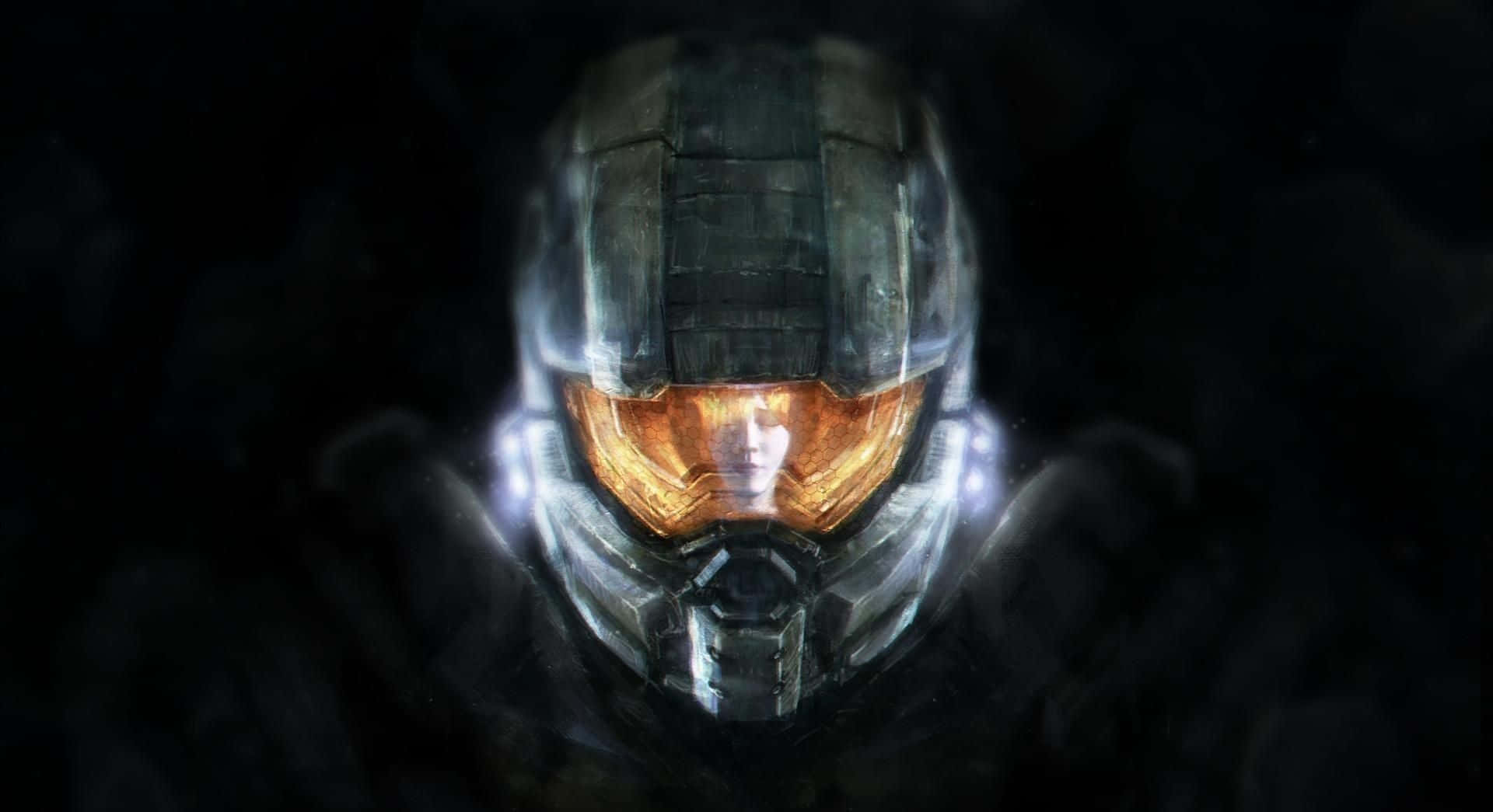 Faceless Hero Halo Master Chief Background