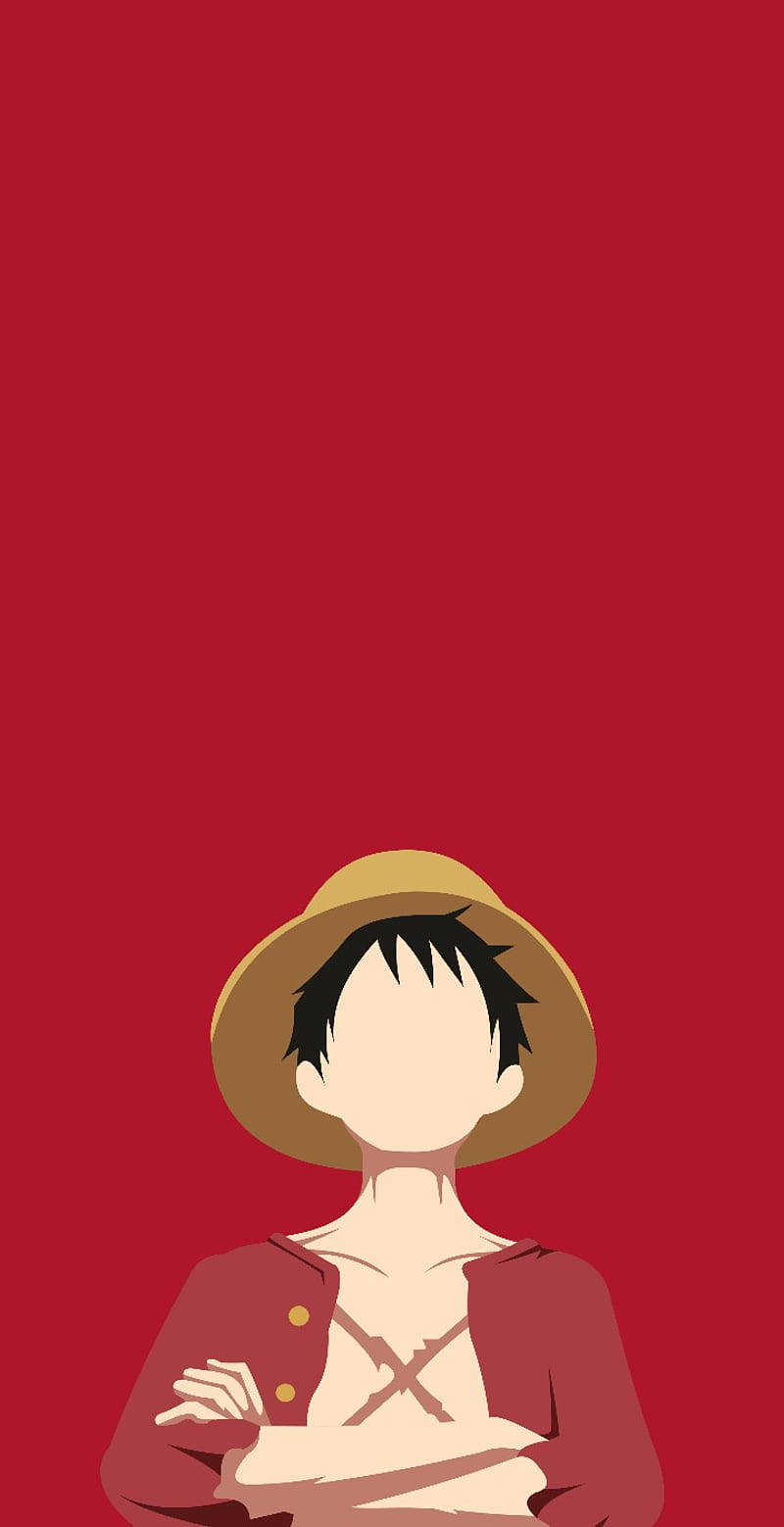 Faceless Luffy Anime Profile Background
