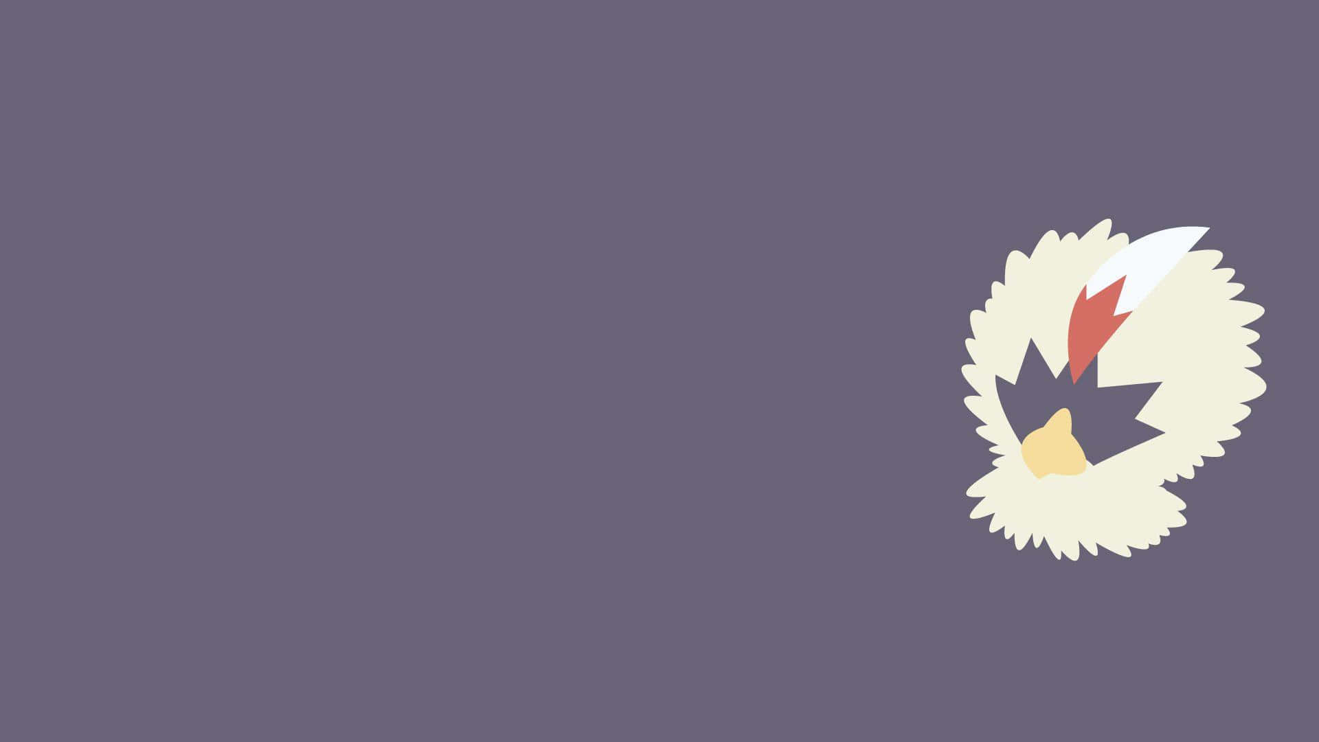 Faceless Rufflet Blending In The Background Background