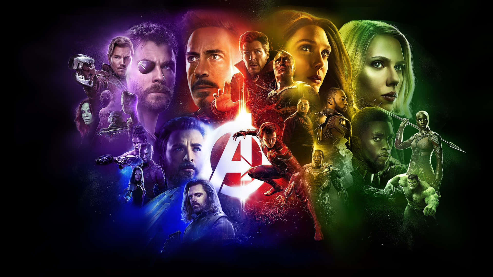 Faces Of Avengers Marvel Aesthetic Laptop Screensaver Background