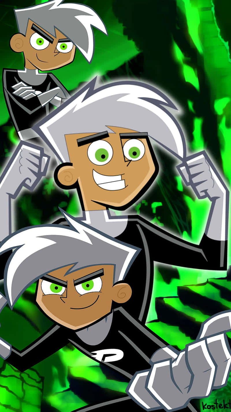 Faces Of Danny Phantom Pfp Background