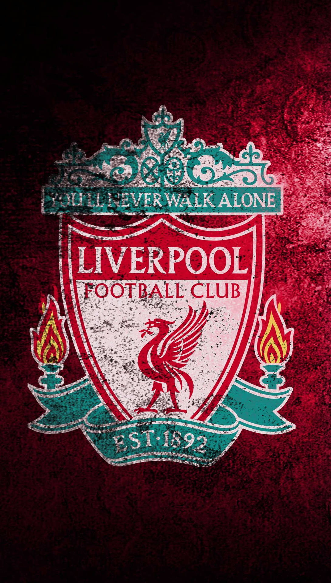 Faded Liverpool 4k Logo Background