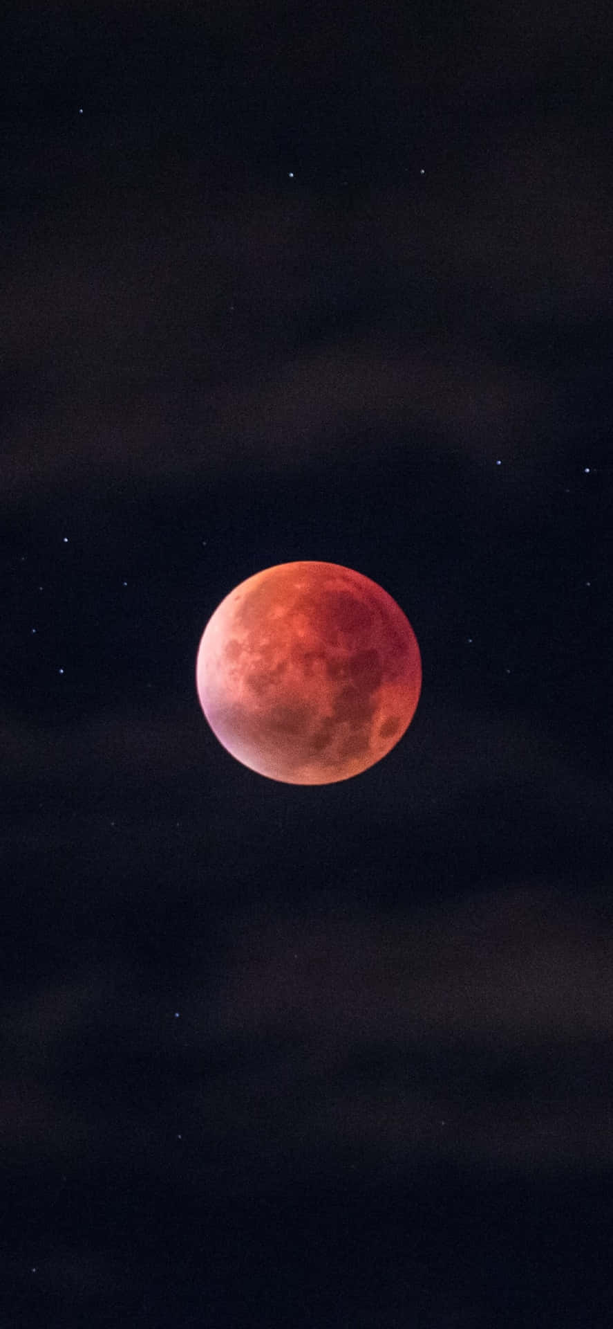 Faded Red Blood Moon Background