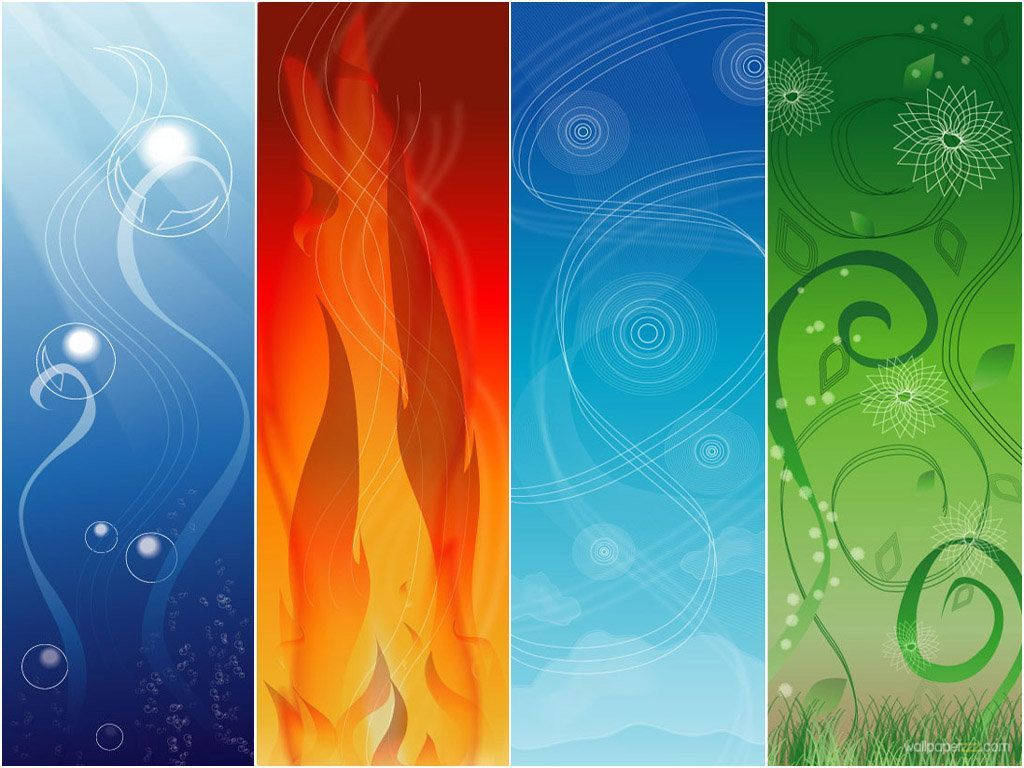 Fading Earth Element Background