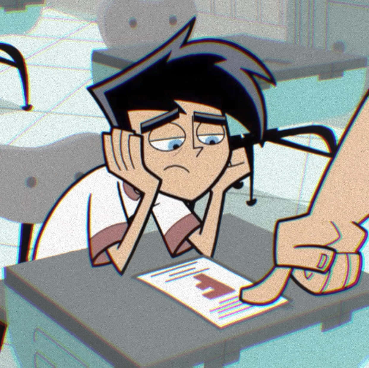 Failing Danny Phantom Pfp Background