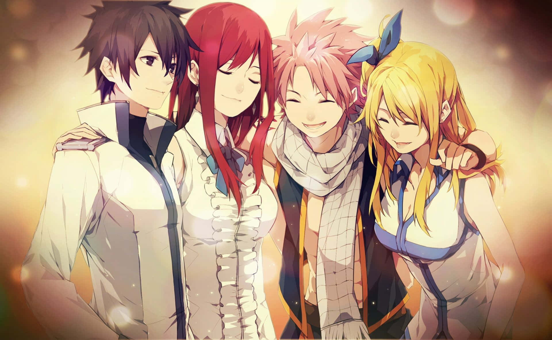 Fairy Tail Aesthetic Big Four Background