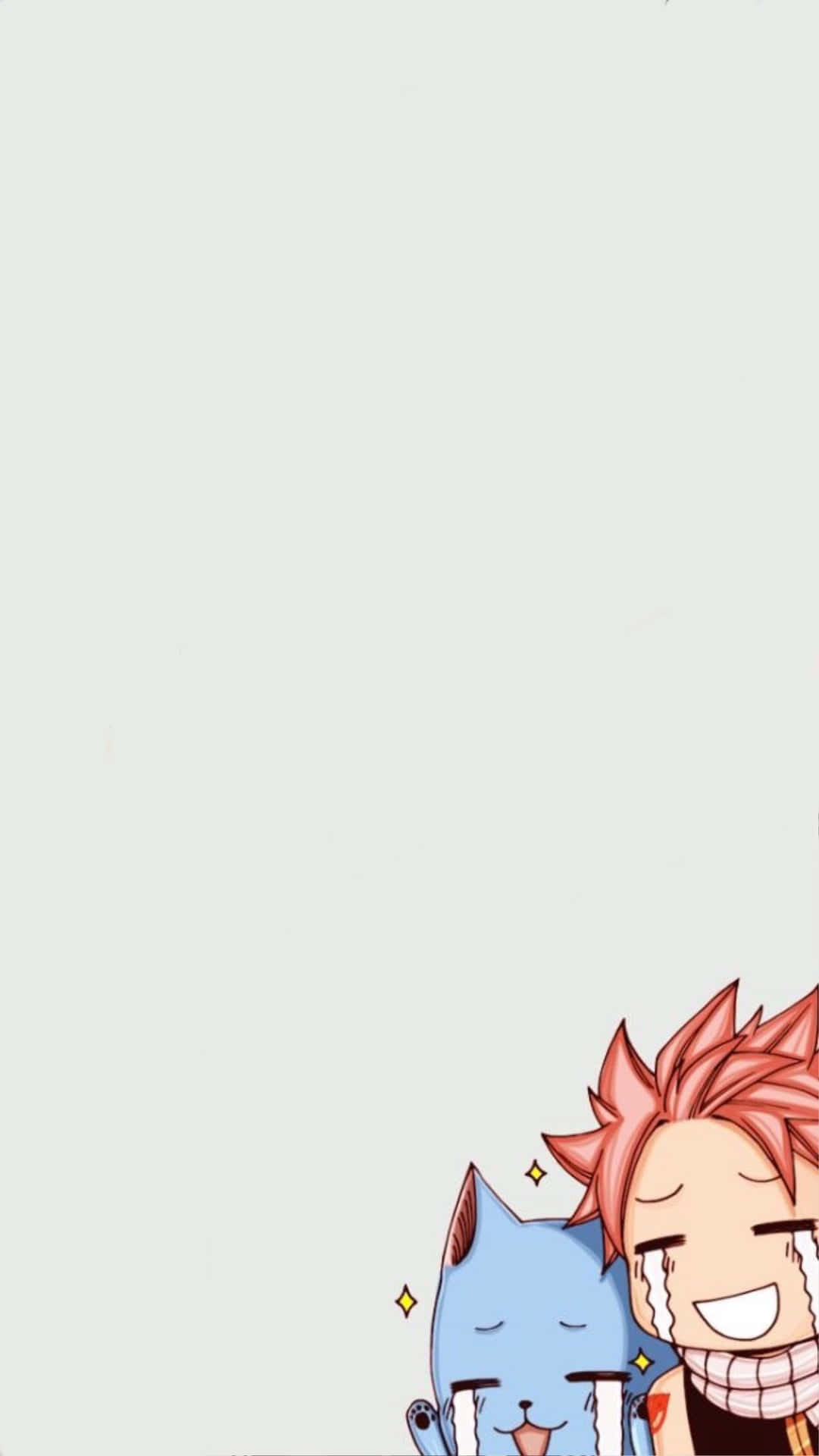 Fairy Tail Aesthetic Chibi Happy And Natsu Background