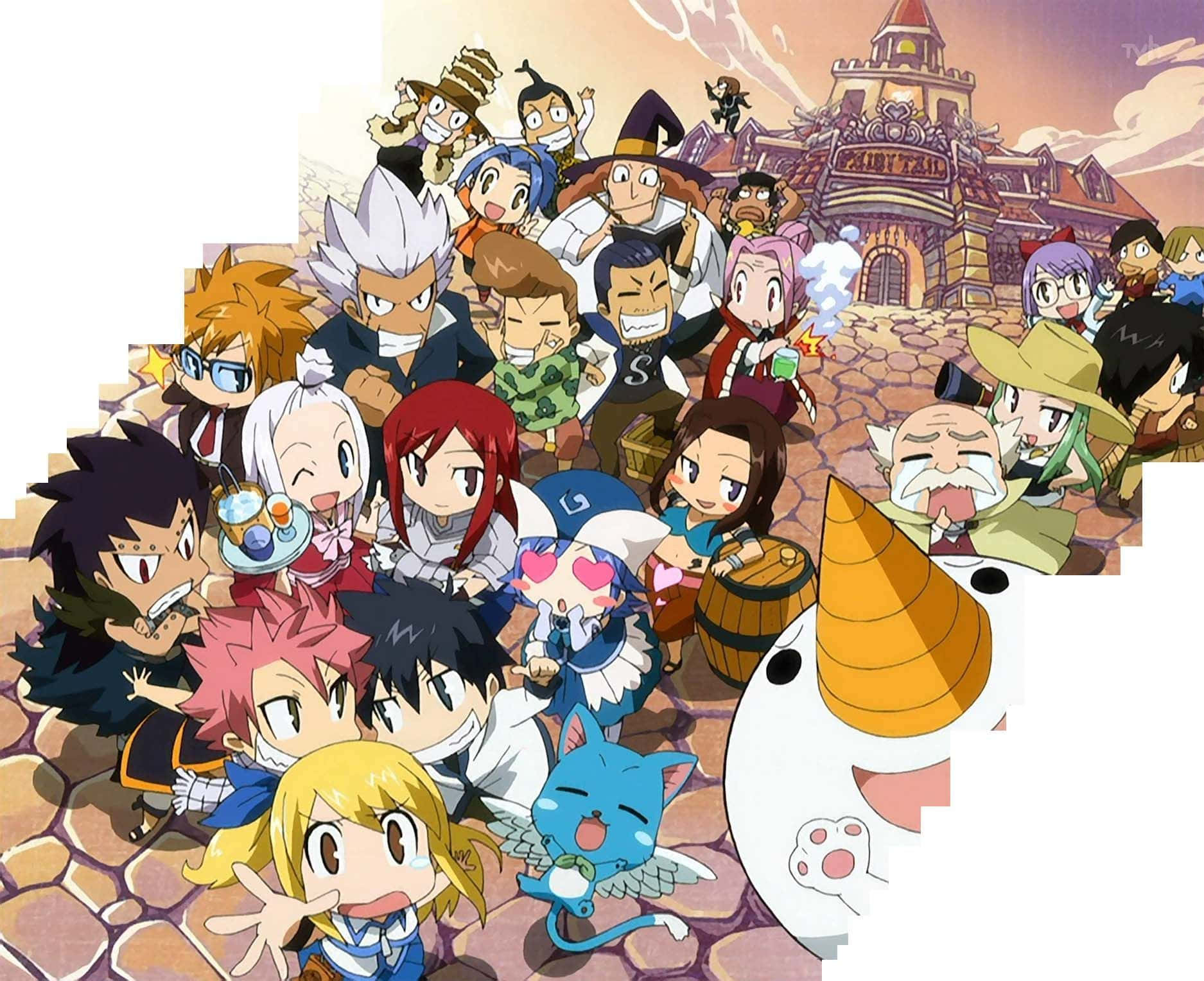 Fairy Tail Aesthetic Guild Members Background