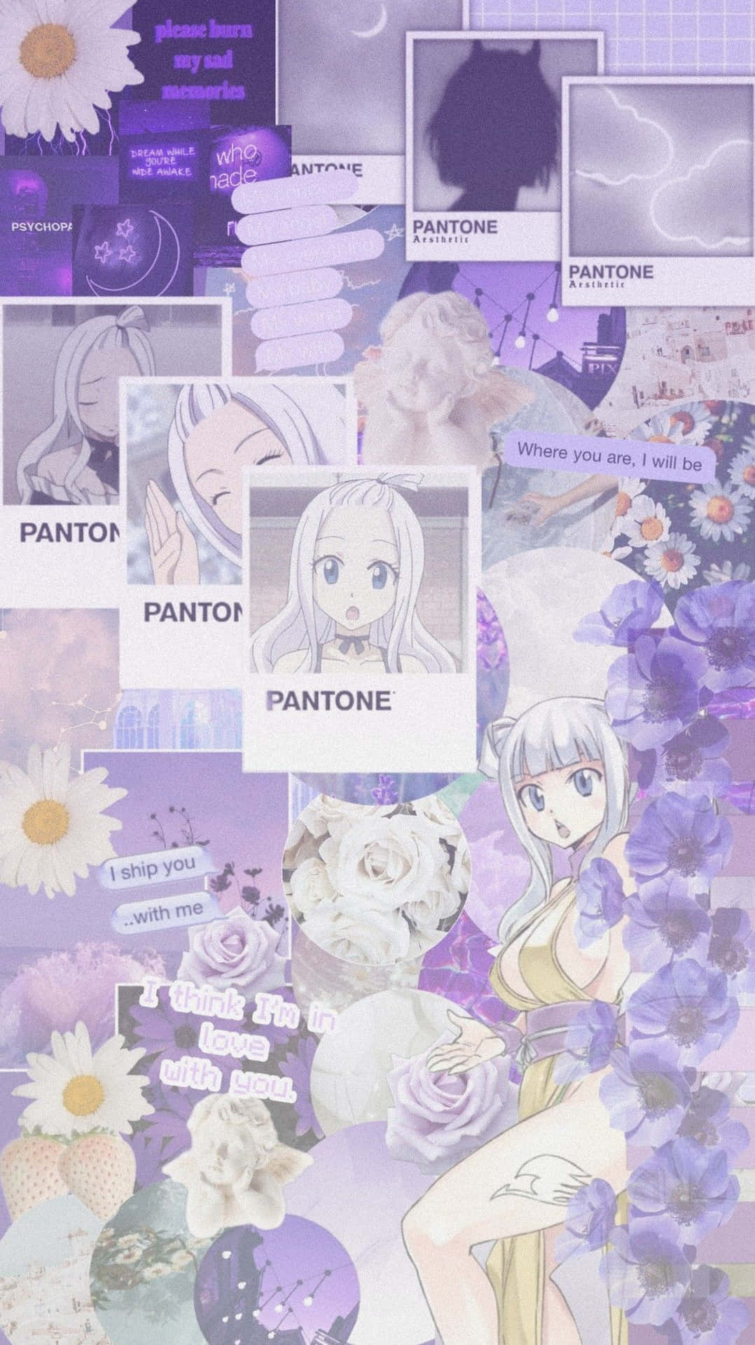 Fairy Tail Aesthetic Mirajane Strauss Background