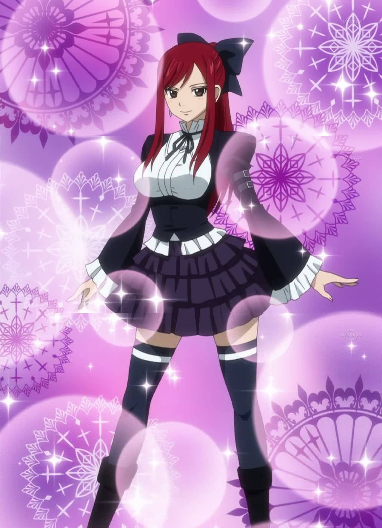 Fairy Tail Characters Erza Maid Uniform