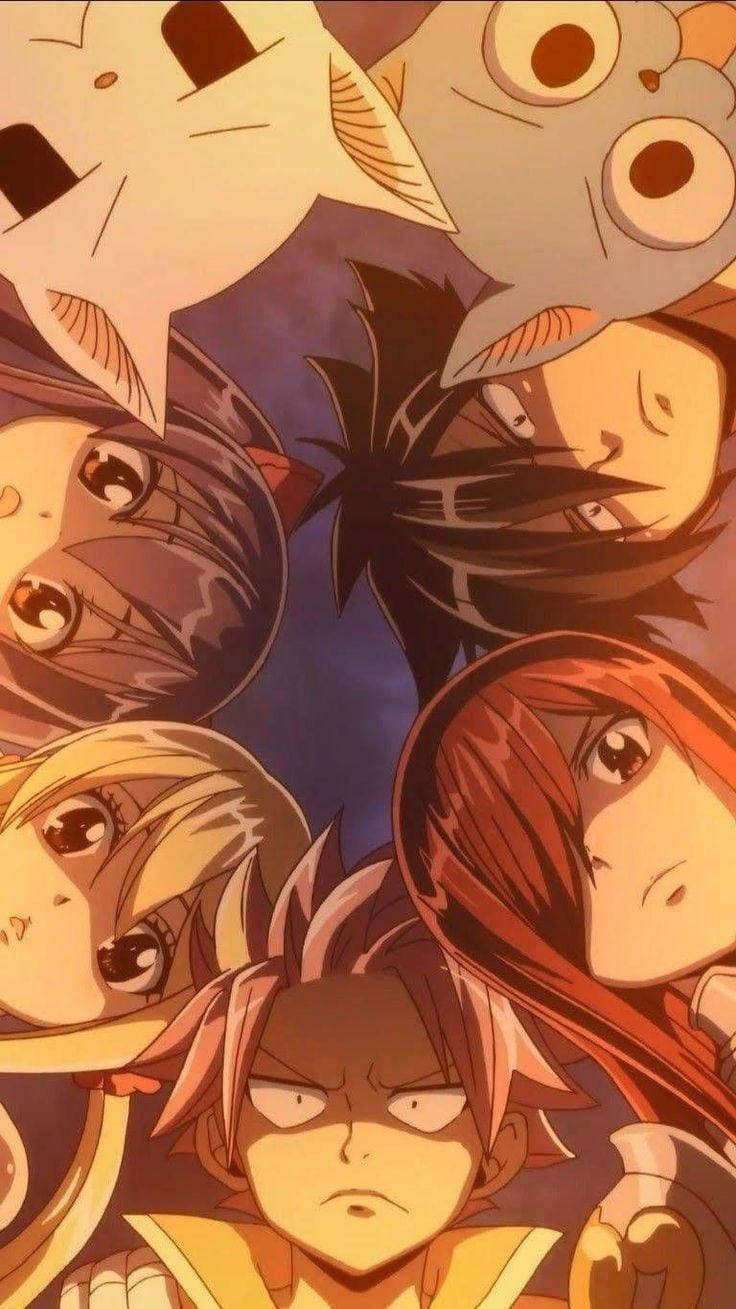 Fairy Tail Characters Group Photo