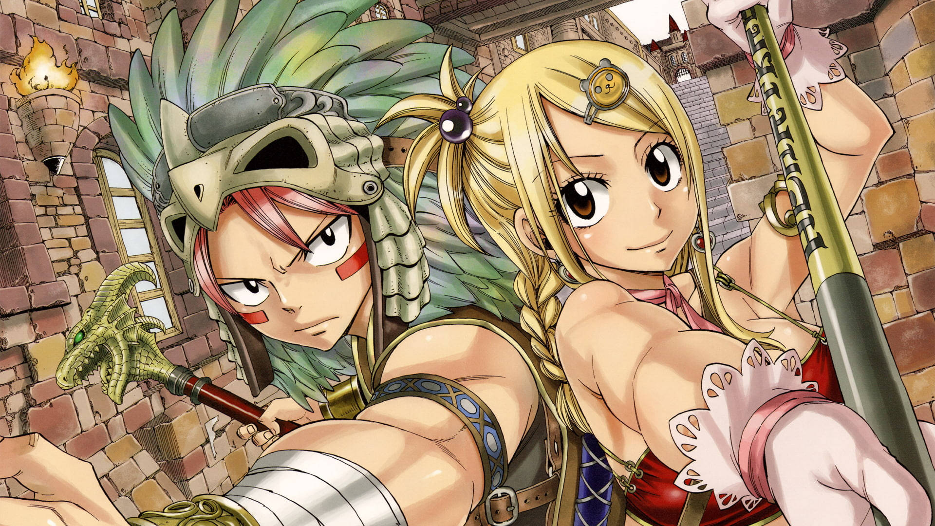 Fairy Tail Characters Natsu-lucy Duo