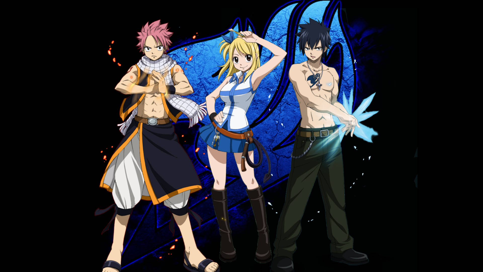 Fairy Tail Characters Wizard Trio