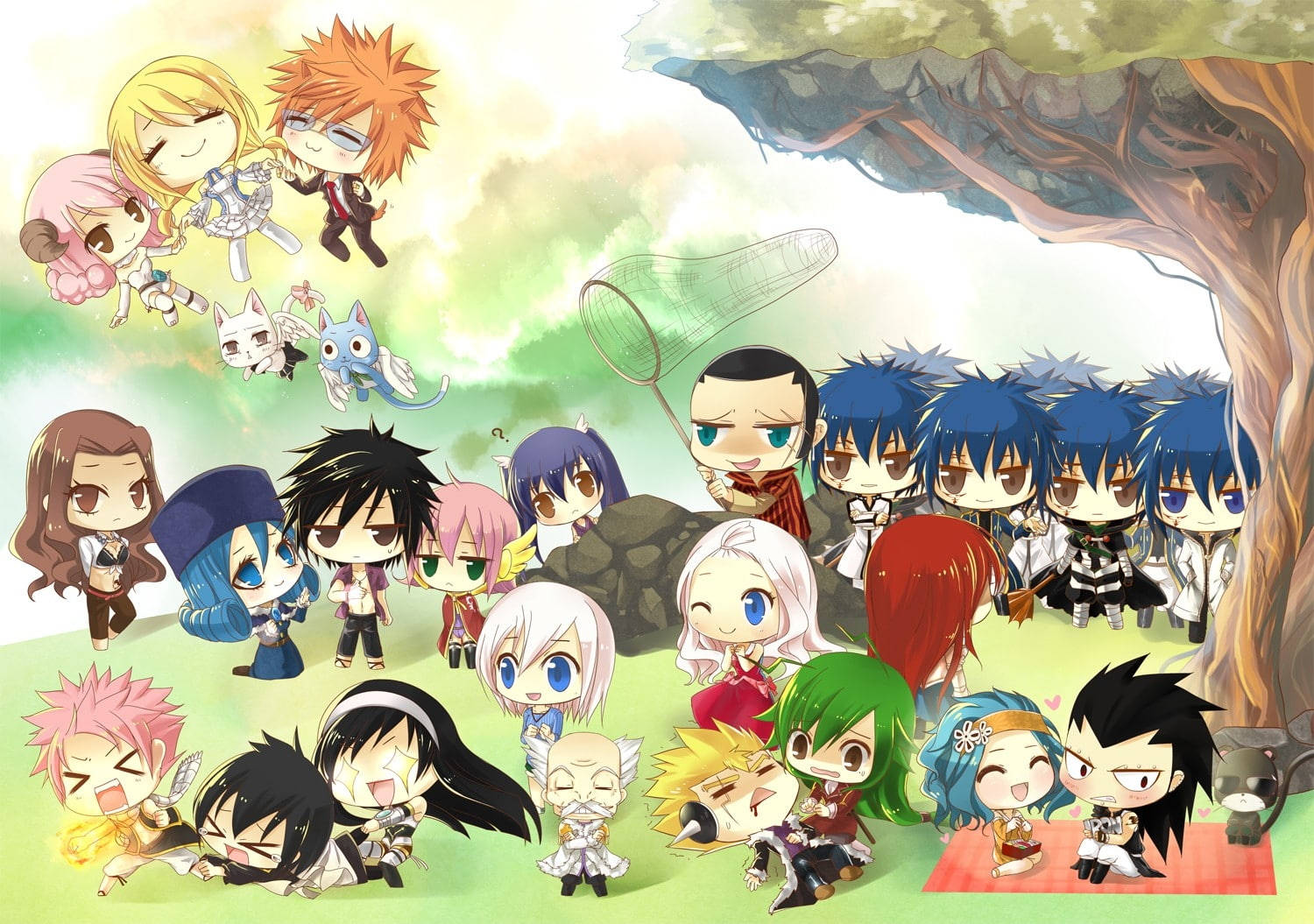 Fairy Tail Chibi Characters