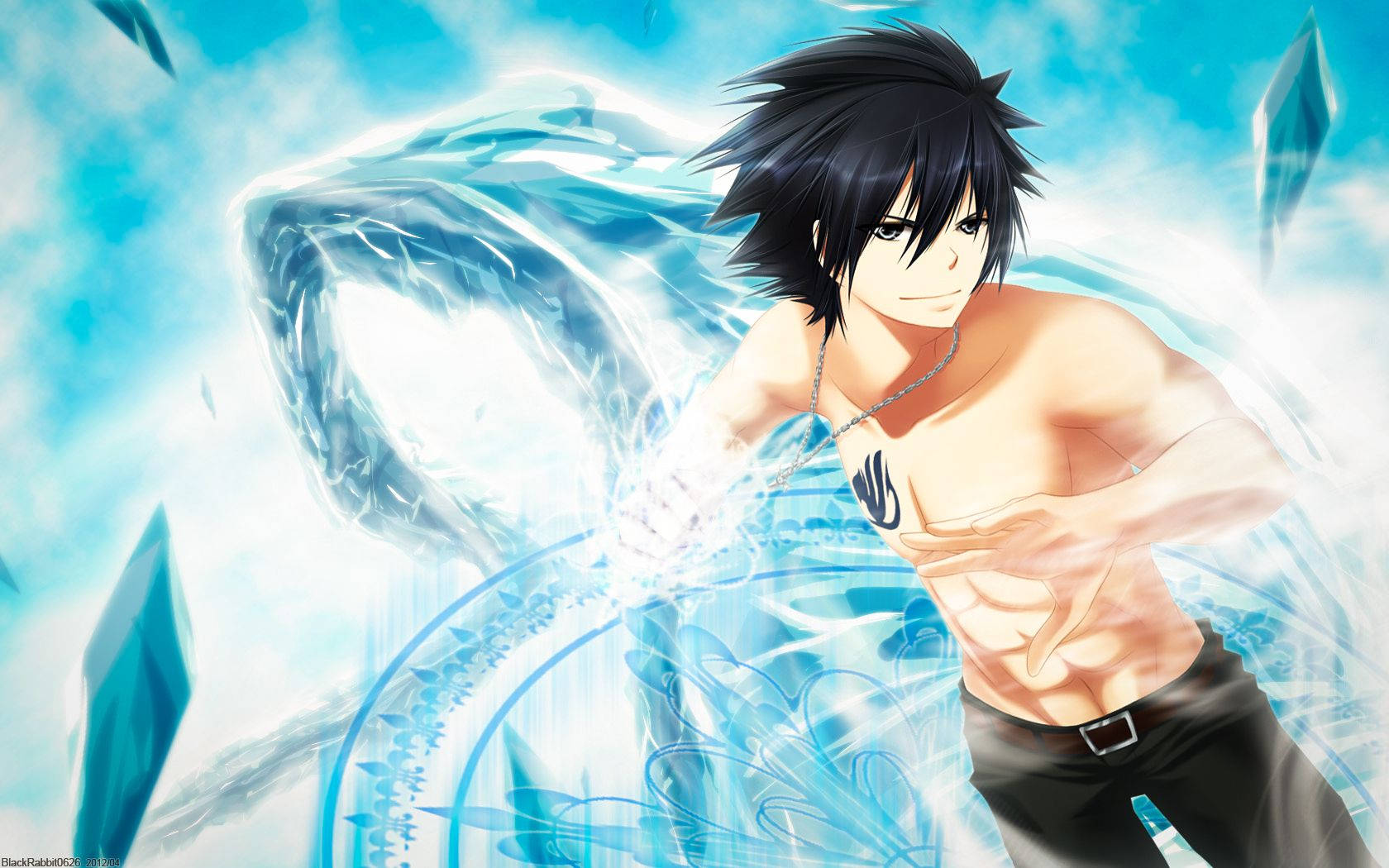 Fairy Tail Gray Fullbuster Background