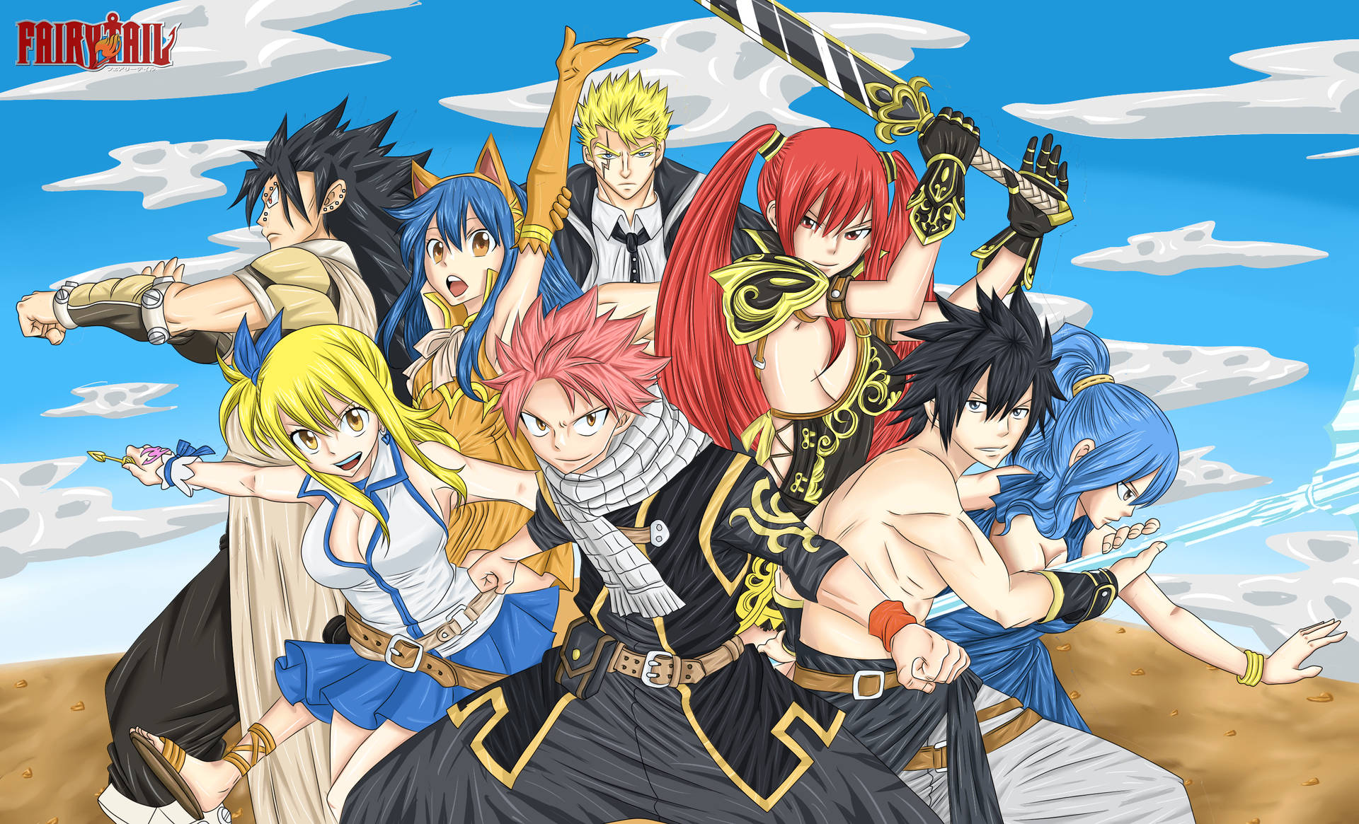 Fairy Tail Heroes Background