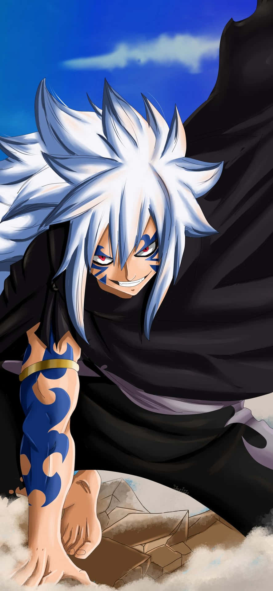Fairy Tail Iphone Character Acnologia Smiling