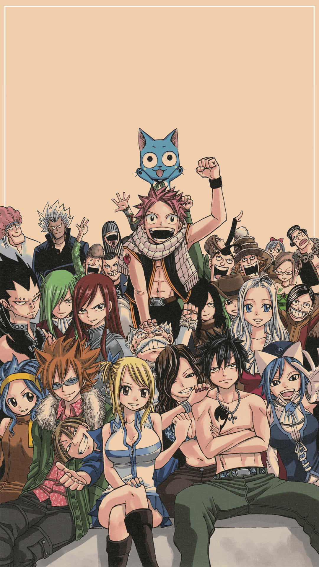Fairy Tail Iphone Fictional Characters Background
