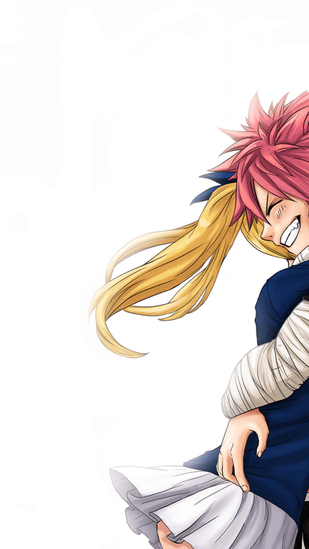 Fairy Tail Iphone Natsu Dragneel Hugging Hugging Lucy