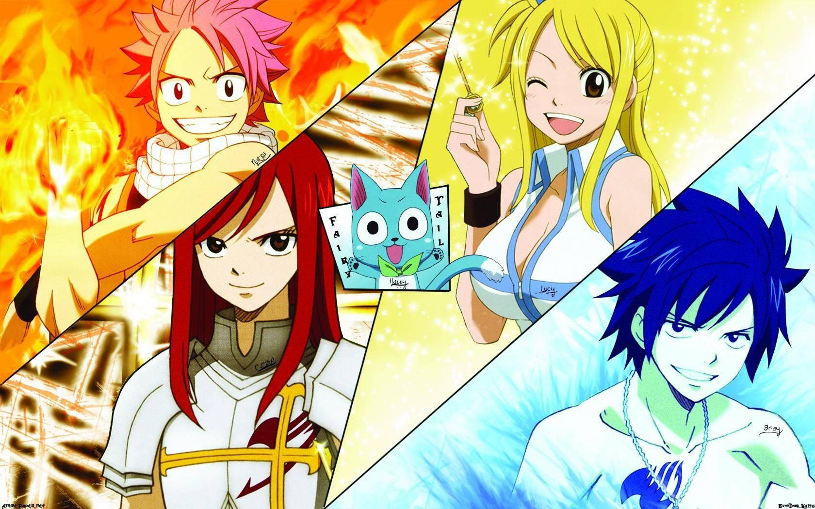 Fairy Tail Main Characters Background