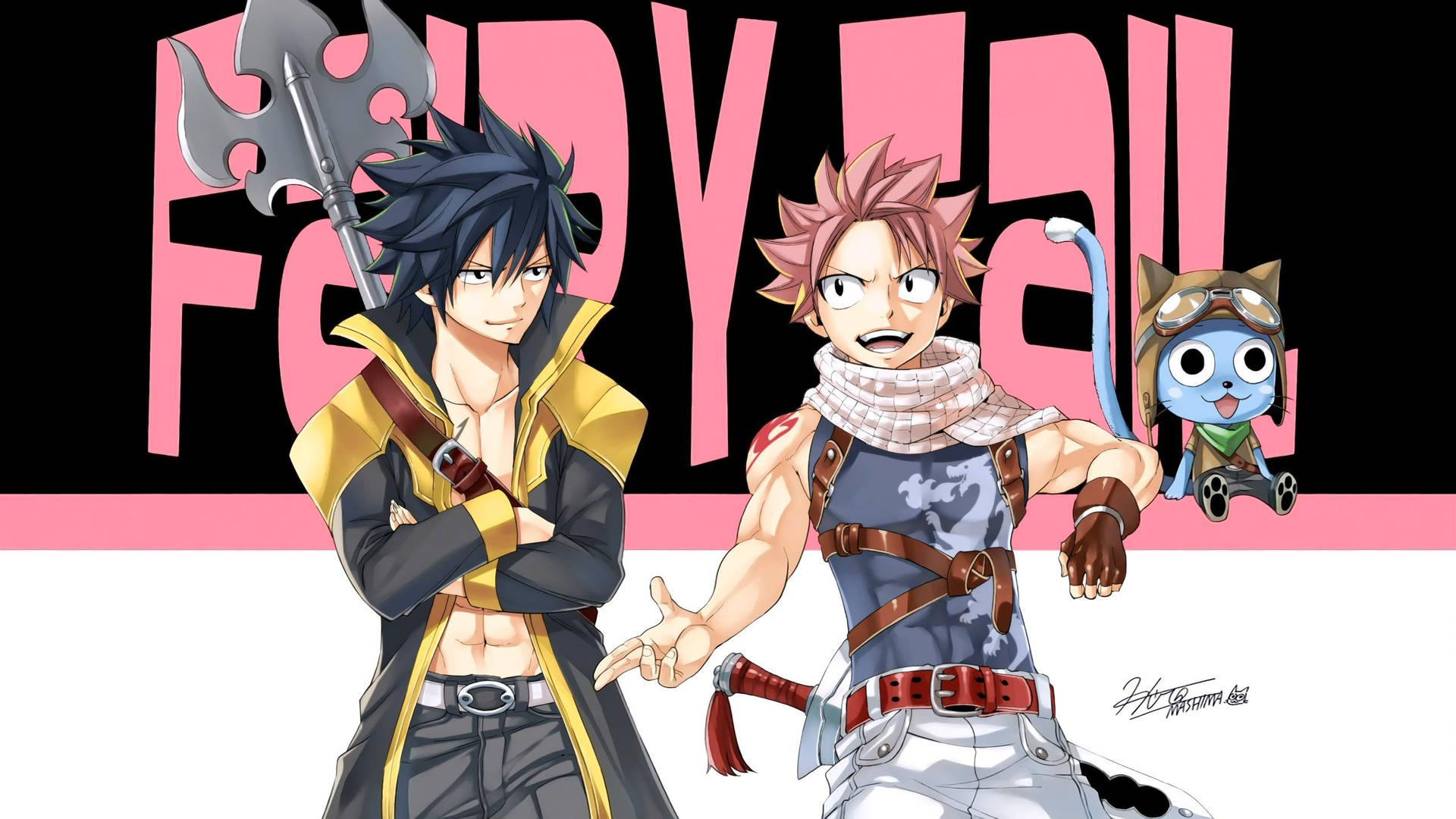 Fairy Tail Natsu And Gray Background