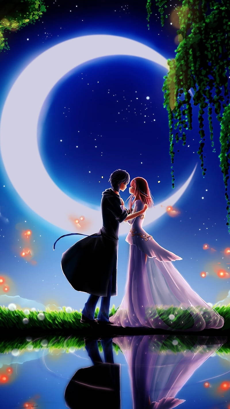 Fairy Tale Love Cartoon Background