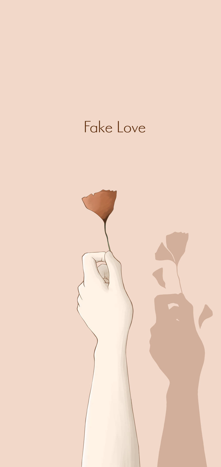 Fake Love Drawing