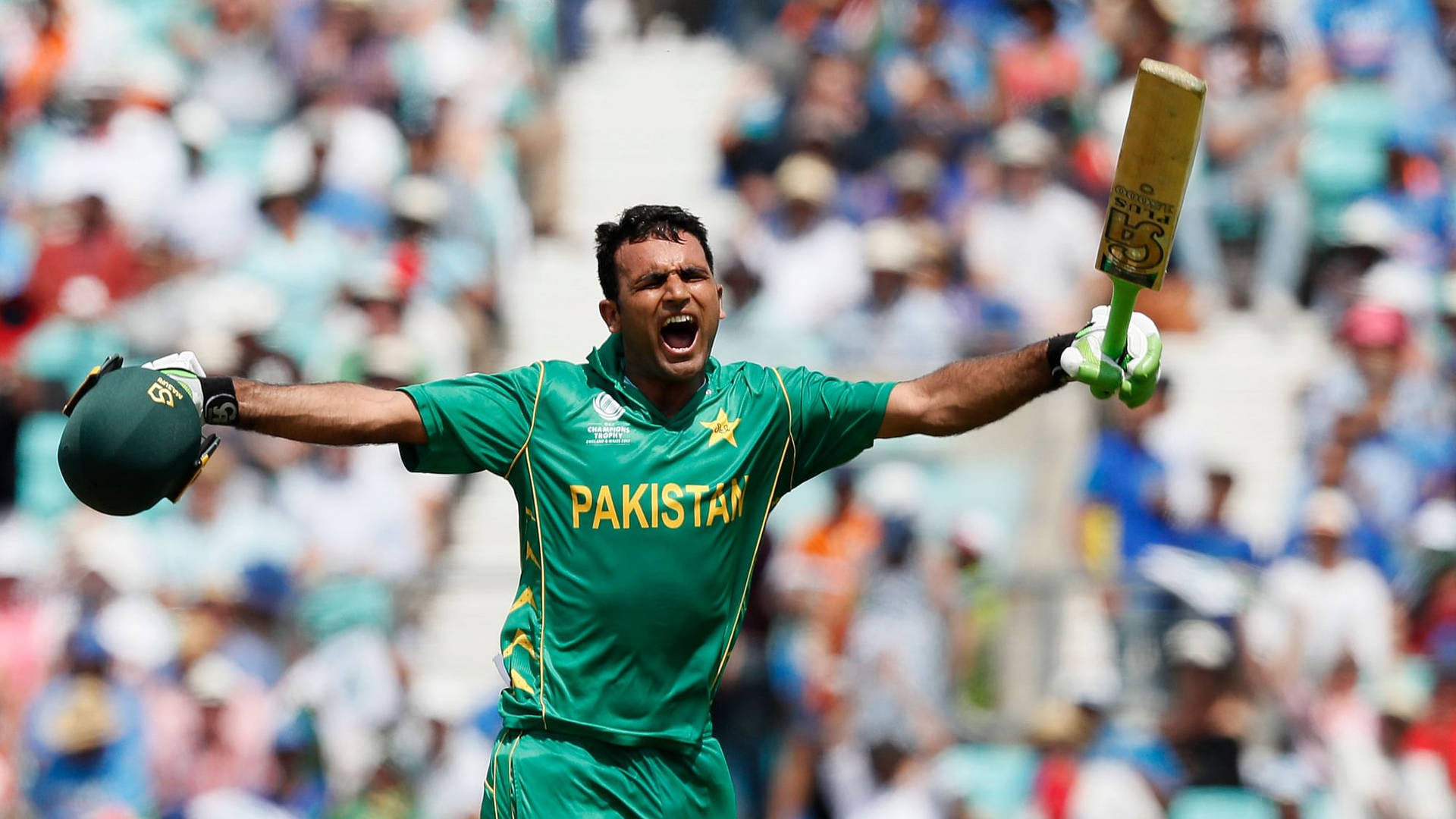 Fakhar Zaman Shouting