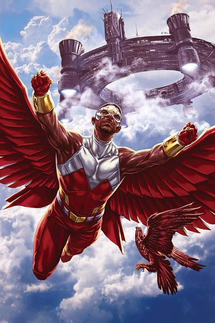 Falcon Marvel Avengers World Volume 2 Ascension Background