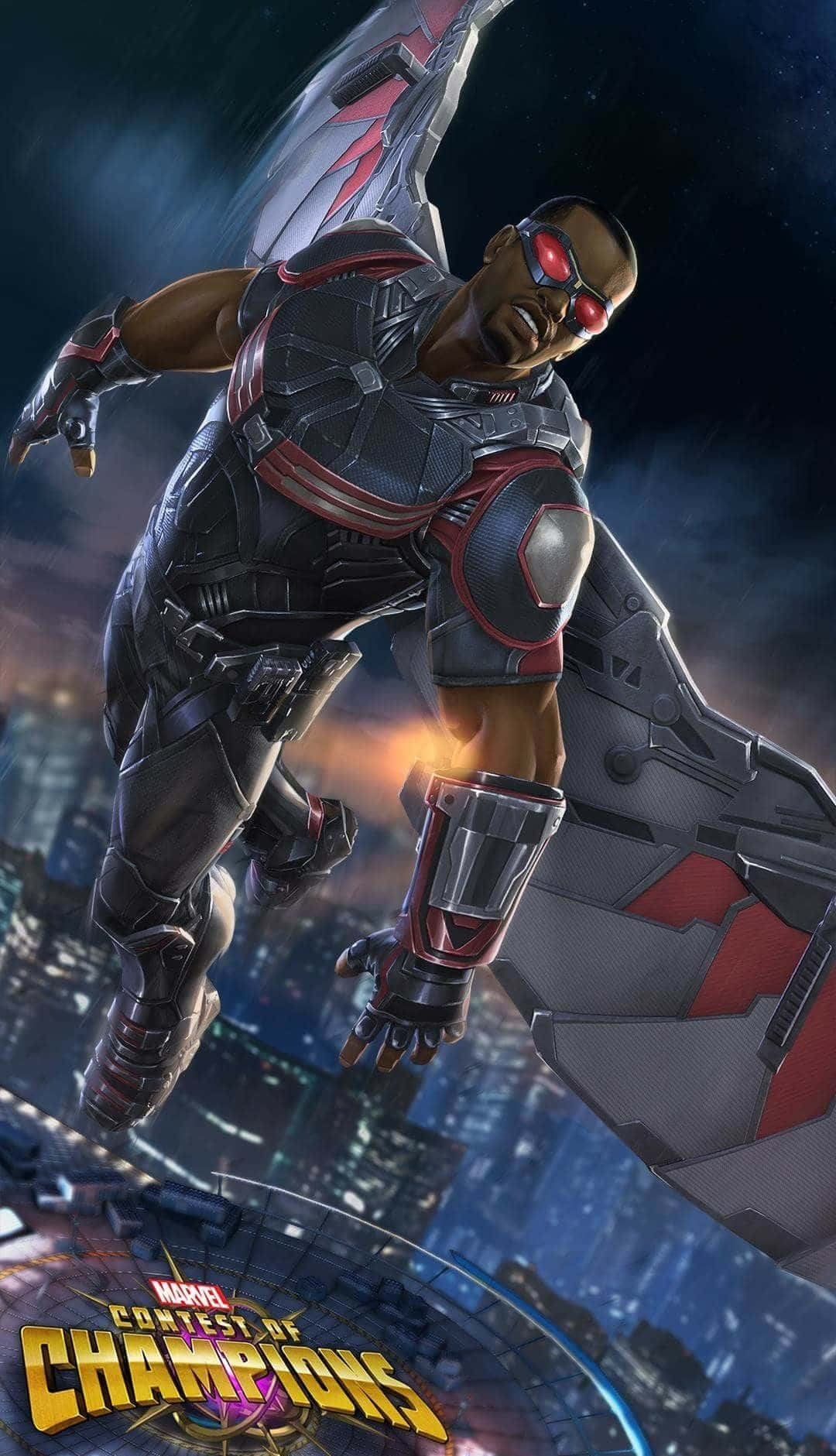 Falcon Marvel Superhero Poster Art Background