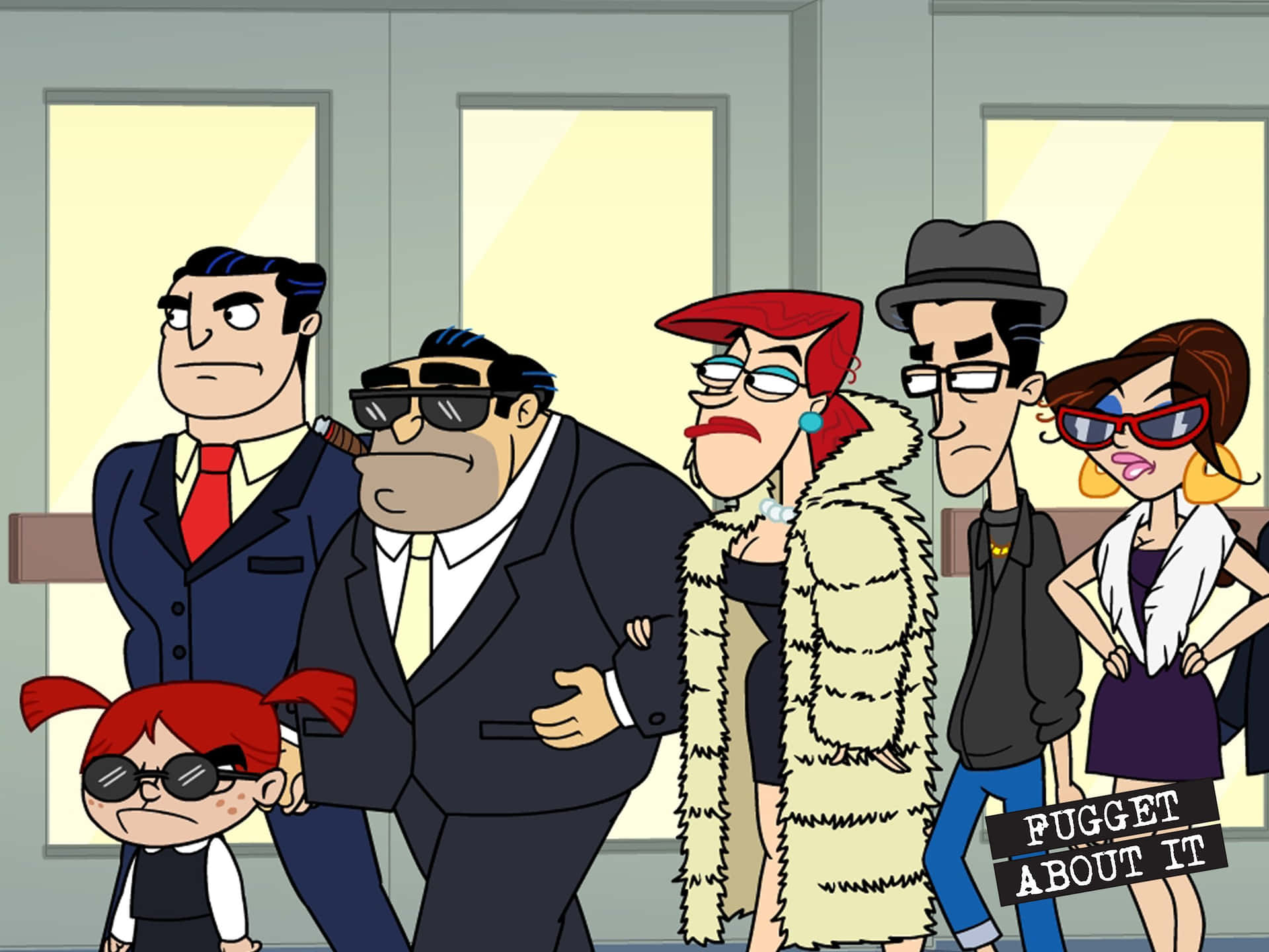 Falcone Family Fugget About It Background