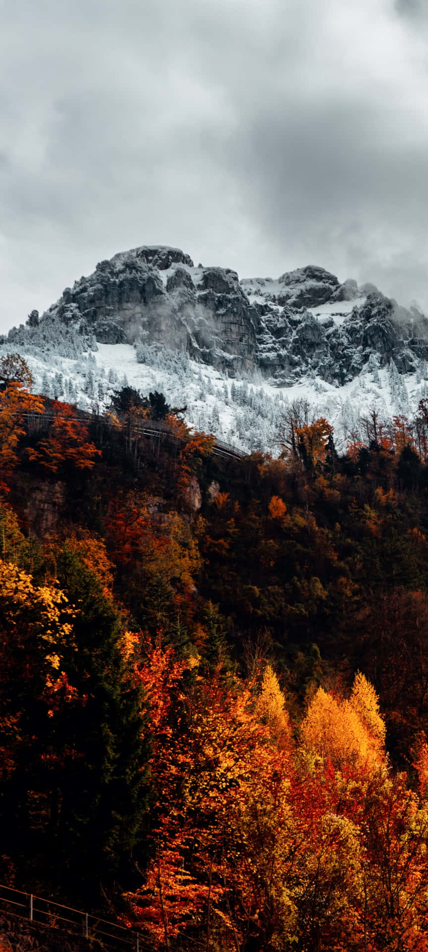 Fall Mountain For Phone Background